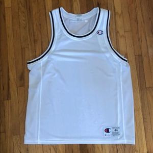 Champion white tank
